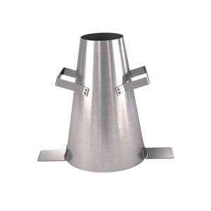 Bon 82 - 480 Slump Test Cone - Steel Portable, easy to transport to site | Concrete Tool for Pros - Bayou Tool