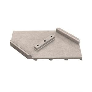 Bon 82 - 640 Wheelchair Ramp Groover - Left - 2" Groove Walking 2" groove spacing | Concrete Tool for Pros - Bayou Tool