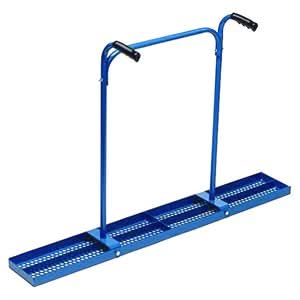 Bon 82 - 791 Tamper Round Hole Pattern 36" X 6.5" Balanced handle with rubber grip| Concrete Tool for Pros - Bayou Tool