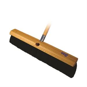 Bon 84 - 173 Floor Broom - 3" Horsehair Bristles - 18" - 60" Wood Handle | Brooms & Brushes Tool for Pros - Bayou Tool