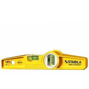 Bon 84 - 183 Torpedo Level - Stabila Aluminum 10" | Layout Tool for Pros - Bayou Tool