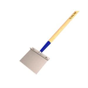 Bon 84 - 199 Floor Scraper - 7" Blade - L Brace 60" Wood Handle | Flooring & Tiling Tool for Pros - Bayou Tool