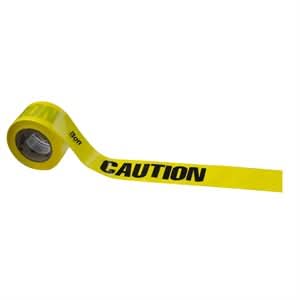 Bon 84 - 245 Caution Tape - Yellow 1000 ' X 3" | Safety Tool for Pros - Bayou Tool