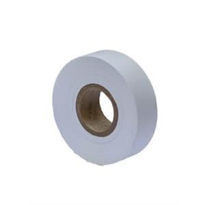 Bon 84 - 838 Flagging Tape - White 300 ' X 1 3/16" - (12/Pkg) | Layout Tool for Pros - Bayou Tool