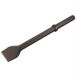 Bon 84 - 967 Chisel 3" Wide 1 - 1/8" Hex 6" Shank 14" under collar | Hardscape Tool for Pros - Bayou Tool