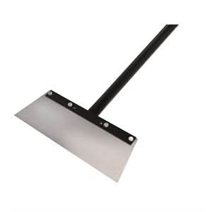 Bon 85 - 224 Floor Scraper - Spring Steel Blade - 18" - 60" Steel Handle | Drywall & Plaster Tool for Pros - Bayou Tool