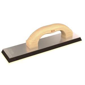 Bon 87 - 342 Grout Float - Gum Rubber 3" X 12" X 5/8" Offset Wood Handle | Flooring & Tiling Tool for Pros - Bayou Tool