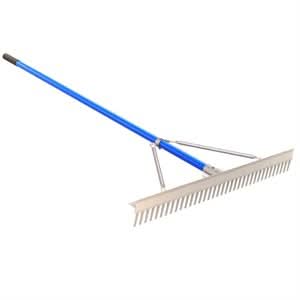 Bon Pro Plus Bon 14 - 673 Landscape Rake - Pro 36" - 72" Aluminum Handle | General Construction Tool for Pros - Bayou Tool