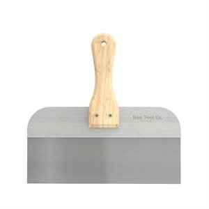 Bon Pro Plus Bon 15 - 314 Taping Knife - Stainless Steel 14" X 3" - 7" Wood Handle | Drywall & Plaster Tool for Pros - Bayou Tool