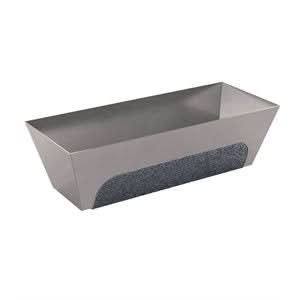 Bon Pro Plus Bon 15 - 446 Mud Pan - Stainless Steel 10" - Non Slip Grip | Drywall & Plaster Tool for Pros - Bayou Tool