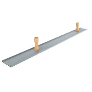 Bon Pro Plus Bon 83 - 157 Double Notch Darby - 42" - 2 Round Handles Magnesium | Drywall & Plaster Tool for Pros - Bayou Tool
