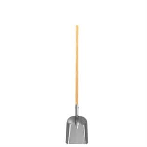 Bon Pro Plus Bon 84 - 701 Scoop Shovel - Aluminum 11" X 14" - 48" Wood Handle | General Construction Tool for Pros - Bayou Tool