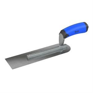 Bon Steel City 67 - 255 Pipe Trowel - Carbon Steel - 10.5 X 3 - Comfort Grip Professional grade trowels | Concrete Tool for Pros - Bayou Tool