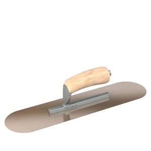 Bon Steel City Bon 66 - 105 Pool Trowel - Golden Stainless - 14 X 4 - Wood | Drywall & Plaster Tool for Pros - Bayou Tool