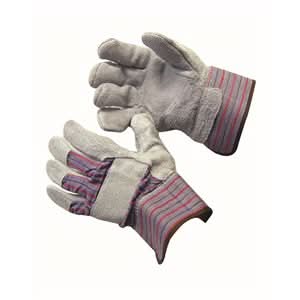 BonTradeTough Bon 84 - 369 Gloves - Leather Palm - Lg - (12 Pr/Pkg) | Safety Tool for Pros - Bayou Tool