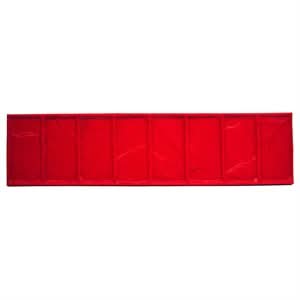 BonWay Bon 12 - 869 Floppy Mat - Cut Stone Border - 8 1/2" X 34" | Decorative Concrete Tool for Pros - Bayou Tool