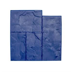 BonWay Bon 12 - 940 Floppy Mat - Ashlar Blue - 24" X 24" | Decorative Concrete Tool for Pros - Bayou Tool