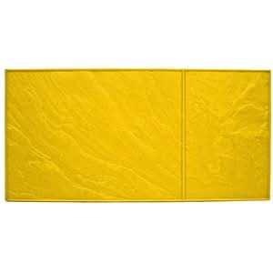 BonWay Bon 32 - 483 Texture Mat - Slate Yellow - 18" X 36" | Decorative Concrete Tool for Pros - Bayou Tool