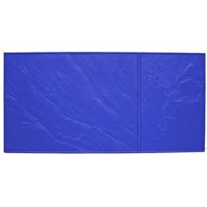 BonWay Bon 32 - 487 Floppy Mat - Slate Blue - 18" X 36" | Decorative Concrete Tool for Pros - Bayou Tool