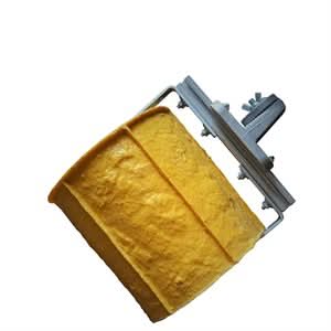 BonWay Bon 32 - 495 Border Roller - Old World Soldier 9" | Decorative Concrete Tool for Pros - Bayou Tool