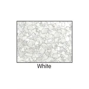 BonWay Bon 32 - 964 Paint Chips - White - 12 Lb | Decorative Concrete Tool for Pros - Bayou Tool