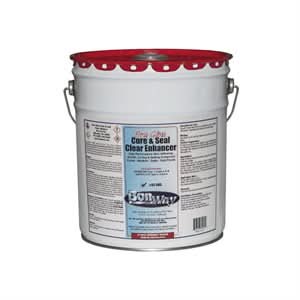 BonWay Bon 32 - 985 Clear Enhancer - Boss Gloss - Low Voc - 5 Gallon | Decorative Concrete Tool for Pros - Bayou Tool