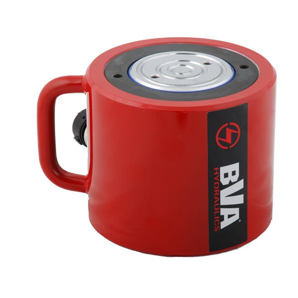 BVA Hydraulics - 100 Ton 2.25" Stroke Low Profile Cylinder | Hydraulic Cylinders - Bayou Tool