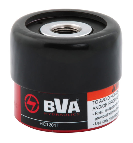 BVA Hydraulics - 12 Ton 1" Stroke S/A Hollow Hole Hyd Cylinder | Hydraulic Cylinders - Bayou Tool