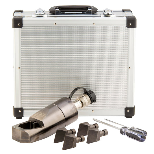 BVA Hydraulics - 15 Ton Nut Splitter Set, With Aluminum Case, And 5 Pcs Of Wedges, For Hex Nut 0.94" - 1.13" | Nut Splitters - Bayou Tool