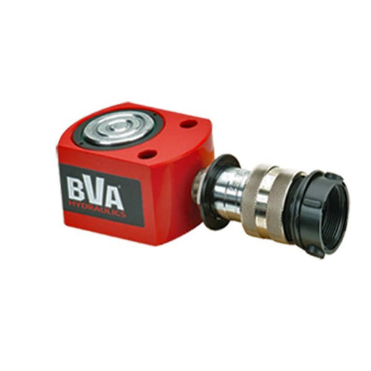 BVA Hydraulics - 20 Ton 0.43" Stroke Flat Body Cylinder | Hydraulic Cylinders - Bayou Tool