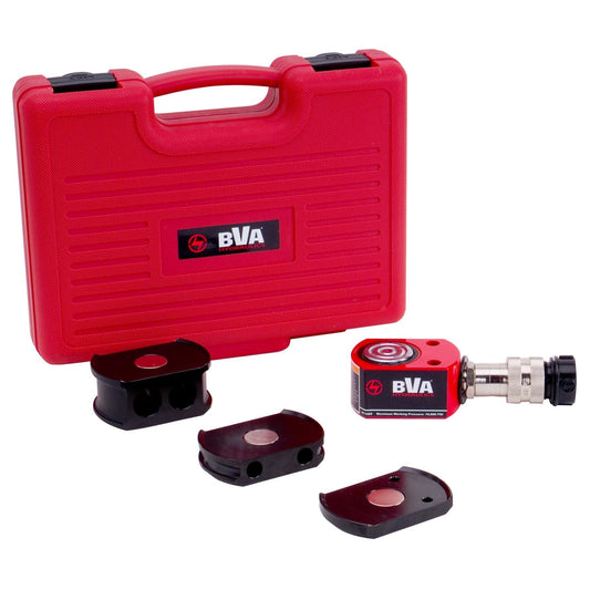 BVA Hydraulics - 20 Ton 0.43" Stroke Flat Body Cylinder Kit | Hydraulic Cylinders - Bayou Tool