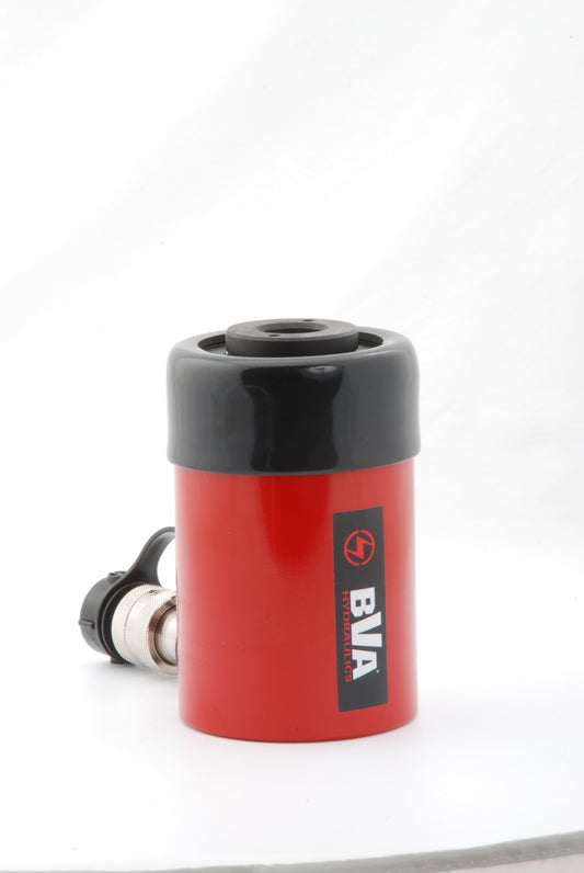 BVA Hydraulics - 20 Ton, 2" Stroke S/A Hollow Hole Hyd Cylinder | Hydraulic Cylinders - Bayou Tool