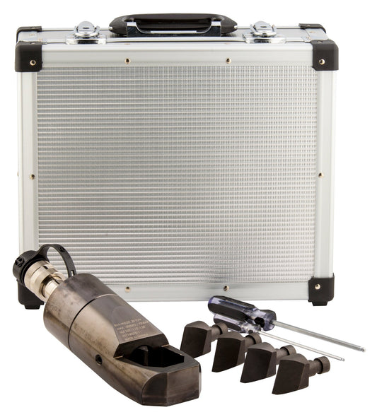 BVA Hydraulics - 20 Ton Nut Splitter Set, With Aluminum Case, And 5 Pcs Of Wedges, For Hex Nut 1.13" - 1.56" | Nut Splitters - Bayou Tool