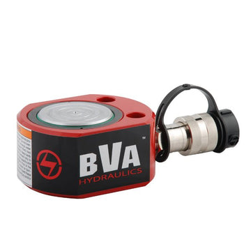 BVA Hydraulics - 30 Ton, 0.51" Stroke Flat Body Cylinder | Hydraulic Cylinders - Bayou Tool