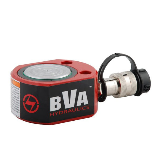 BVA Hydraulics - 30 Ton, 0.51" Stroke Flat Body Cylinder | Hydraulic Cylinders - Bayou Tool
