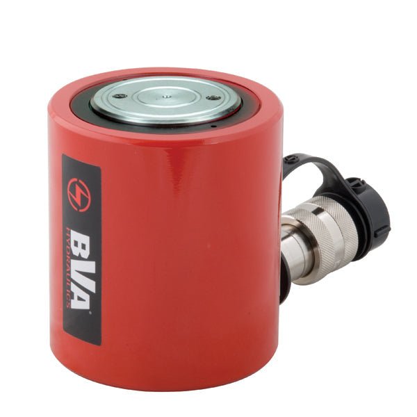 BVA Hydraulics - 30 Ton 2.44" Stroke Low Profile Hyd Cylinder | Hydraulic Cylinders - Bayou Tool