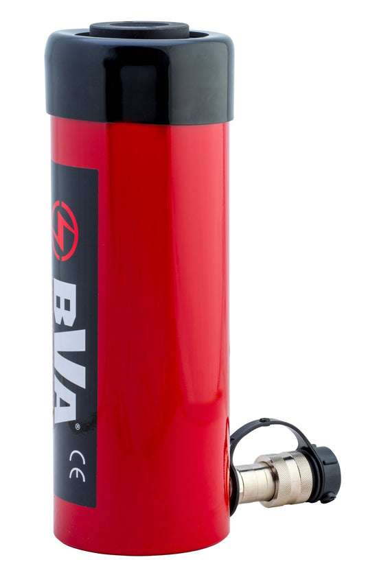 BVA Hydraulics - 30 Ton 6" Stroke S/A Hollow Hole Hyd Cylinder | Hydraulic Cylinders - Bayou Tool