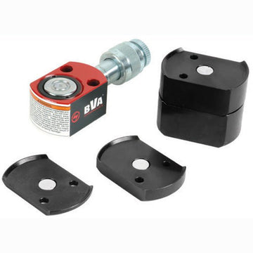 BVA Hydraulics - 5 Ton, 0.24" Stroke Flat Body Cylinder Kit W/ Cr38F Coupler | Hydraulic Cylinders - Bayou Tool