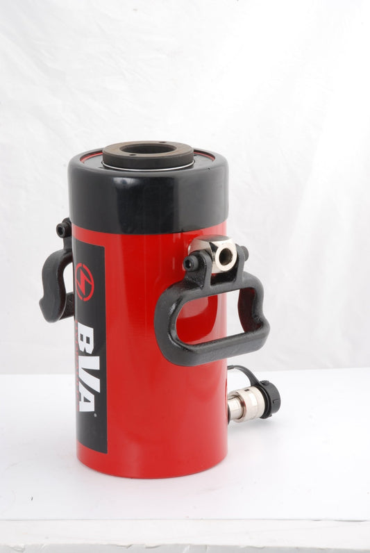 BVA Hydraulics - 60 Ton 6" Stroke S/A Hollow Hole Hyd Cylinder | Hydraulic Cylinders - Bayou Tool