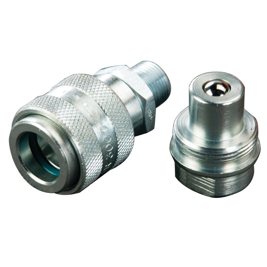 BVA Hydraulics - Coupler High Flow Set 3/8"-18 Nptf | Hydraulic Couplings - Bayou Tool