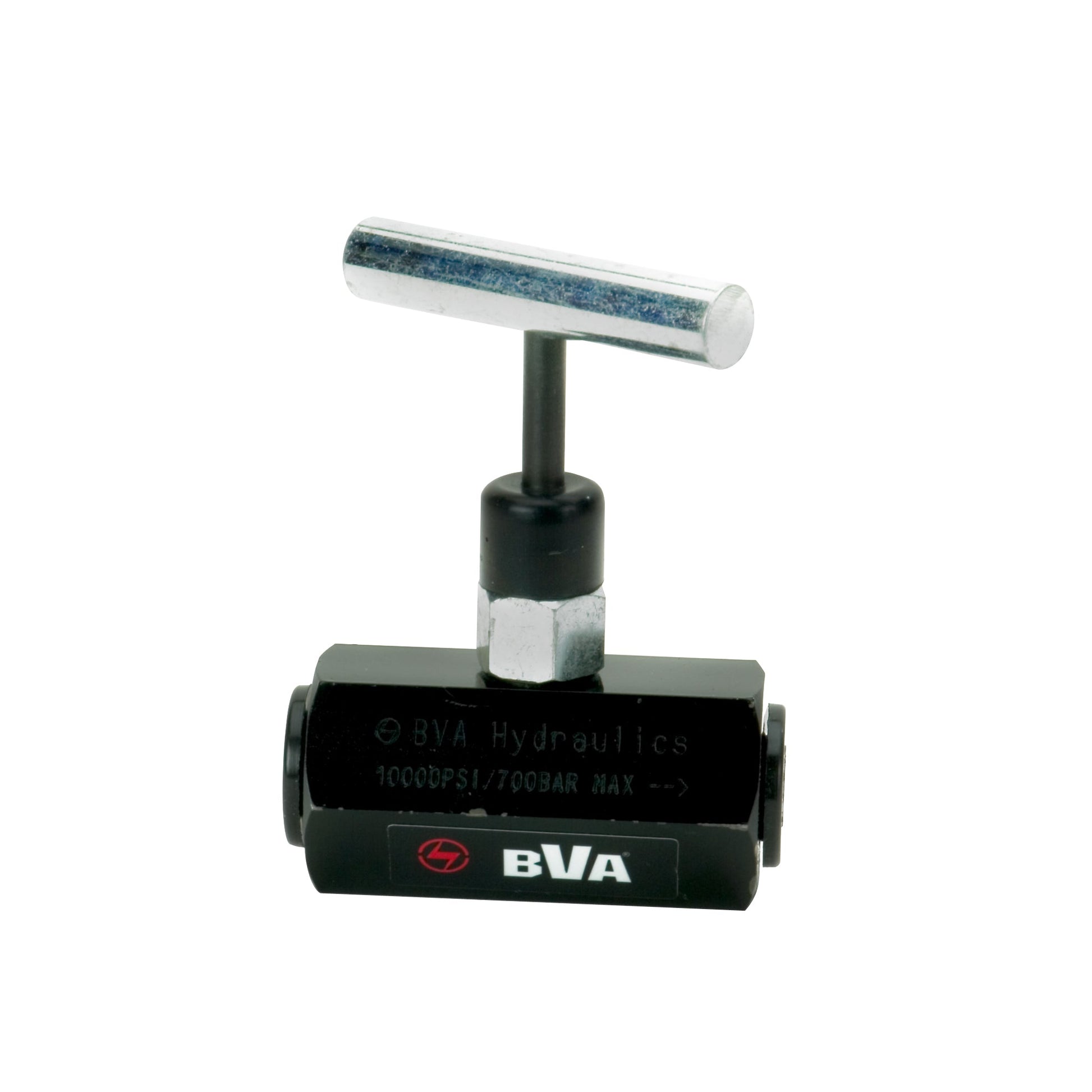 BVA Hydraulics - Female Needle Valve, 3/8" Nptf | Hydraulic Needle Valves - Bayou Tool