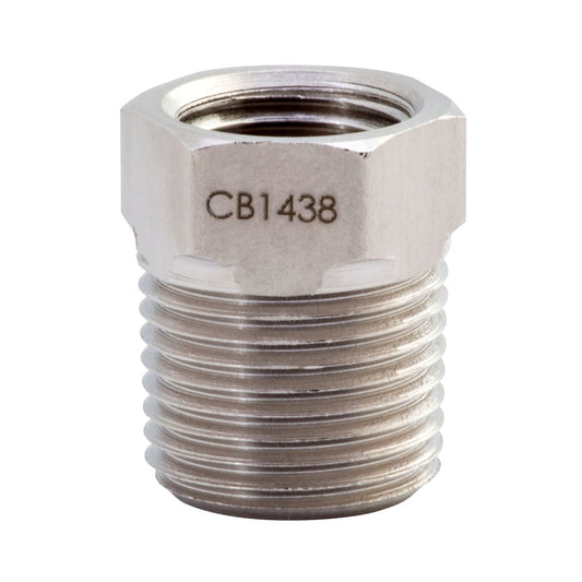 BVA Hydraulics - Fitting Bushing 3/8"-18 Nptf Male X 1/4"-18 Nptf Female 10,000 Psi | Hydraulic Adapters - Bayou Tool