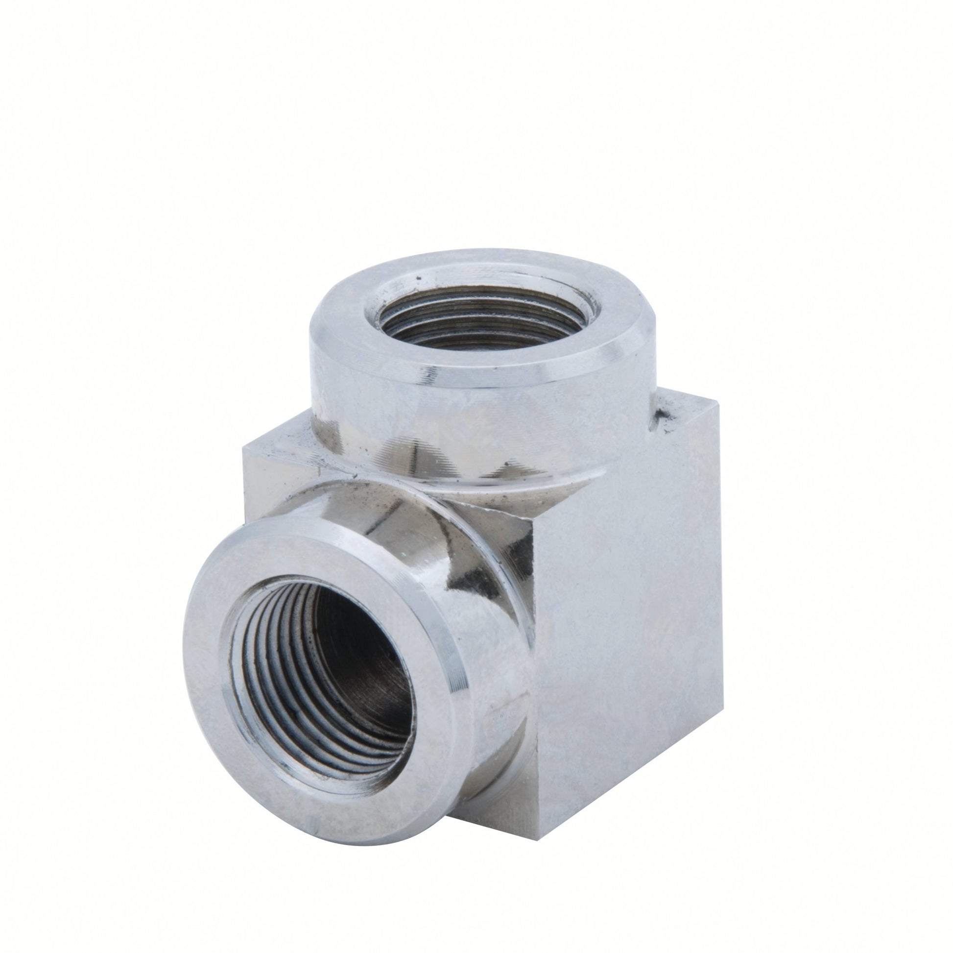 BVA Hydraulics - Fitting Elbow 90 Dg 3/8"-18 Nptf Male X 3/8"18 Nptf Female 10,000 Psi | Hydraulic Elbows - Bayou Tool