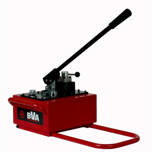 BVA Hydraulics - Hand Pump 2 Speed D/A 476 Cu. In. Steel 10,000 Psi | Mechanical Hydraulic Power Unit - Bayou Tool