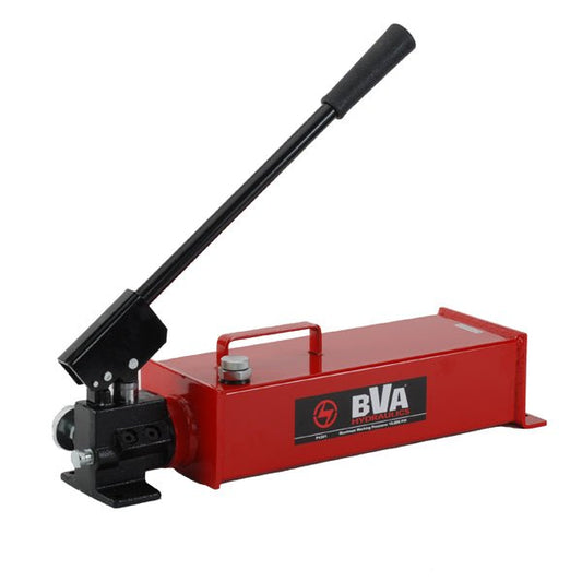 BVA Hydraulics - Hand Pump 2 Speed S/A 250 Cu. In. Steel 10,000 Psi | Mechanical Hydraulic Power Unit - Bayou Tool