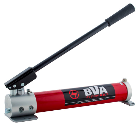 BVA Hydraulics - Hand Pump, Aluminum, 2-Speed S/A, 61 Cu. In., 10,000 Psi | Mechanical Hydraulic Power Unit - Bayou Tool