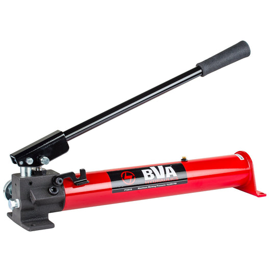 BVA Hydraulics - Hand Pump Single Speed S/A 67 Cu. In. Steel 10,000 Psi | Mechanical Hydraulic Power Unit - Bayou Tool