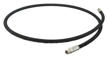 BVA Hydraulics - Hose Hyd Rubber 1/4" Id 6 Ft 3/8"-18 Nptf Ends - 10,000 Psi | Hydraulic Hoses - Bayou Tool
