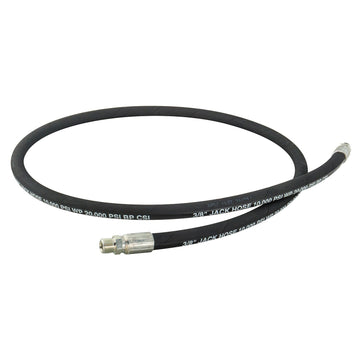 BVA Hydraulics - Hose Hyd Rubber 3/8"Id 20 Ft 3/8"-18 Nptf Ends - 10,000 Psi | Hydraulic Hoses - Bayou Tool