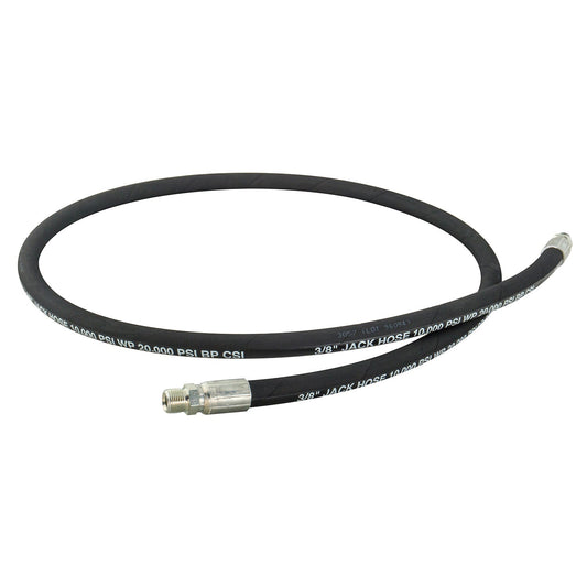 BVA Hydraulics - Hose Hyd Rubber 3/8"Id 20 Ft 3/8"-18 Nptf Ends - 10,000 Psi | Hydraulic Hoses - Bayou Tool